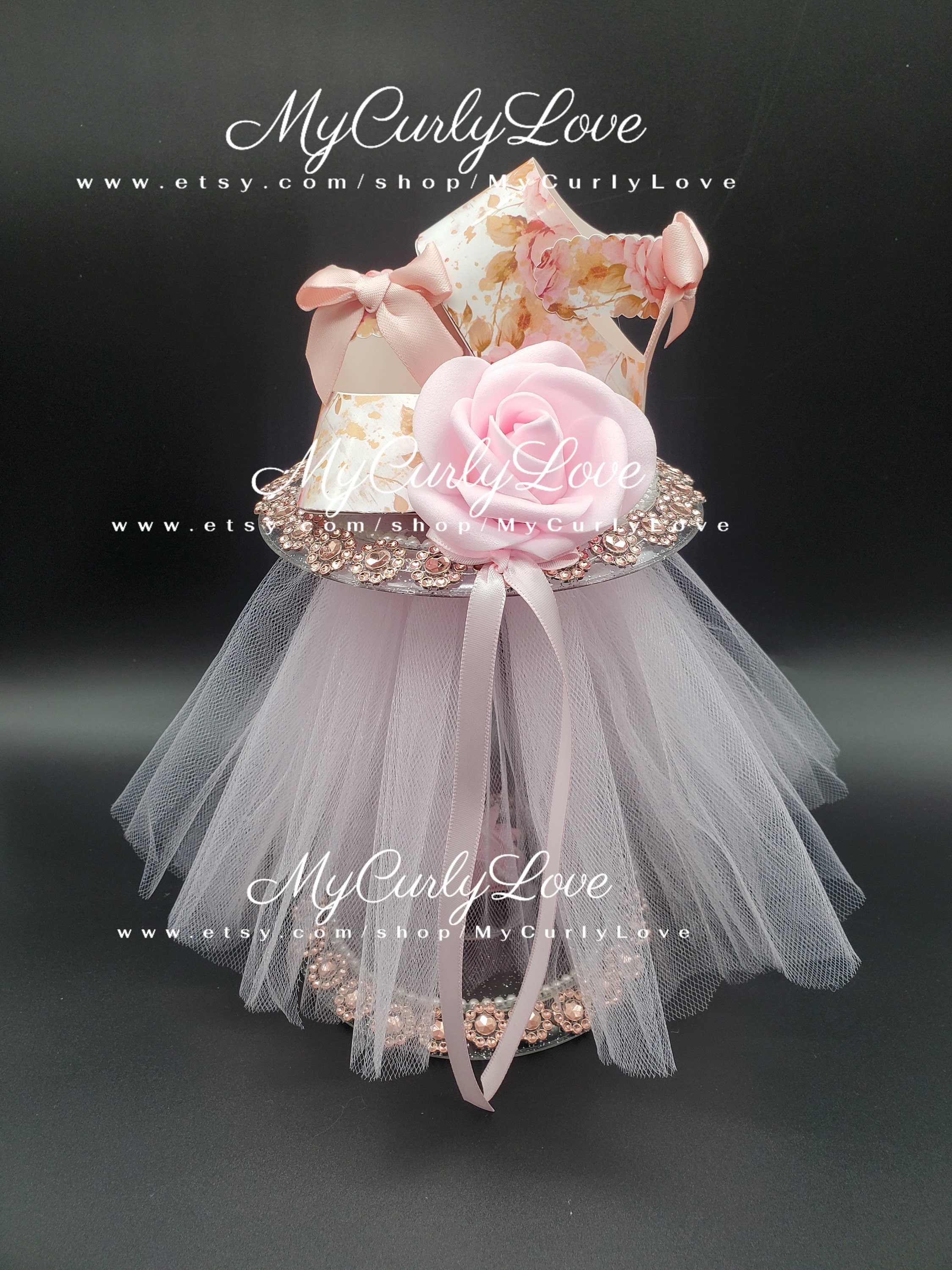 é tulle ribbon hoodie gray エピヌ（é tulle ribbon hoodie