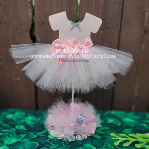 Tutu Dress Decoration, Centerpiece, Tutu Party, Girl Baby Shower, Table Decoration, Ballerina Dress Centerpiece, Girl Tutu, Birthday Decor