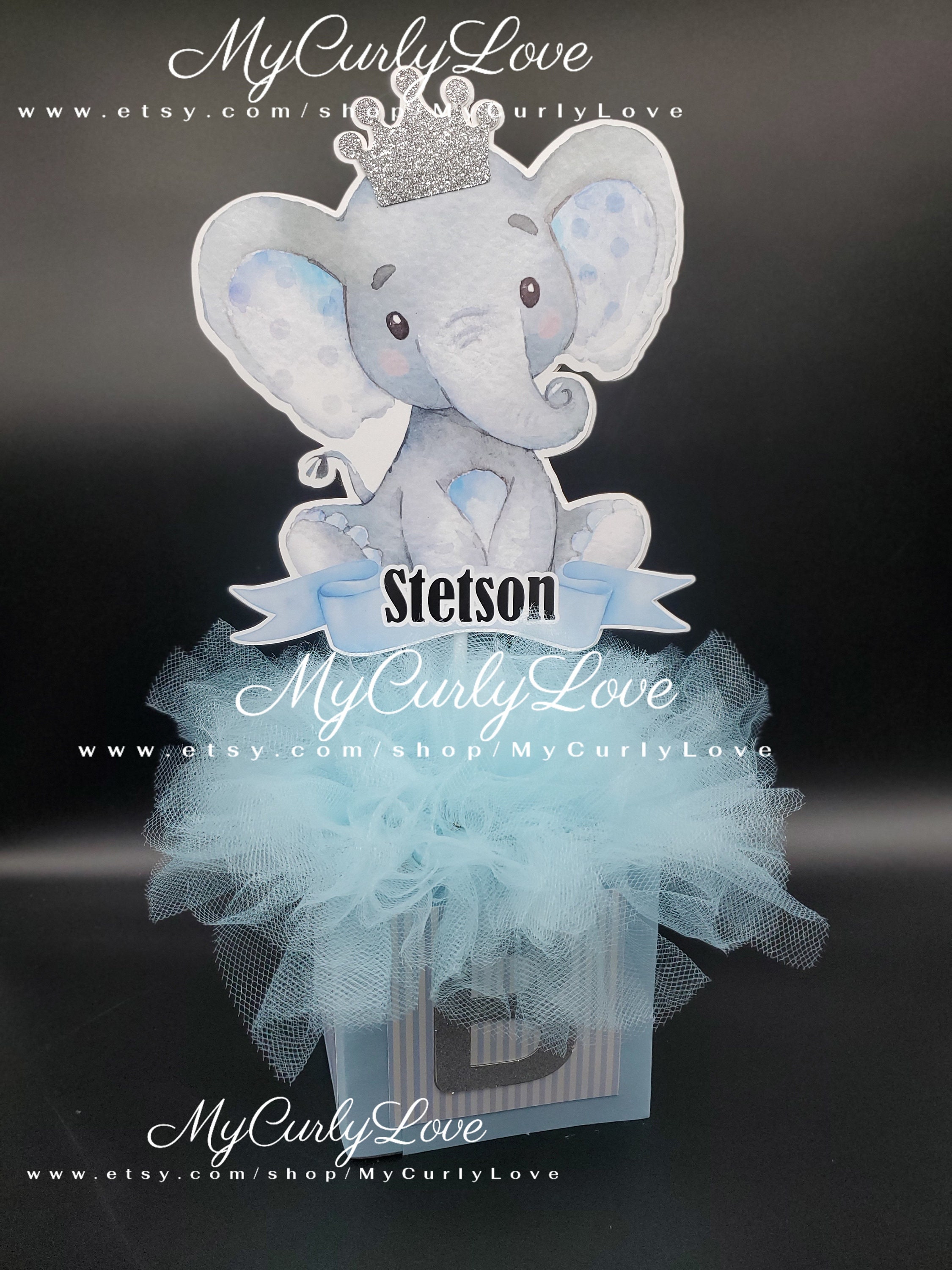 Elephant Centerpieces Baby Boy Elephant Baby Shower Ideas