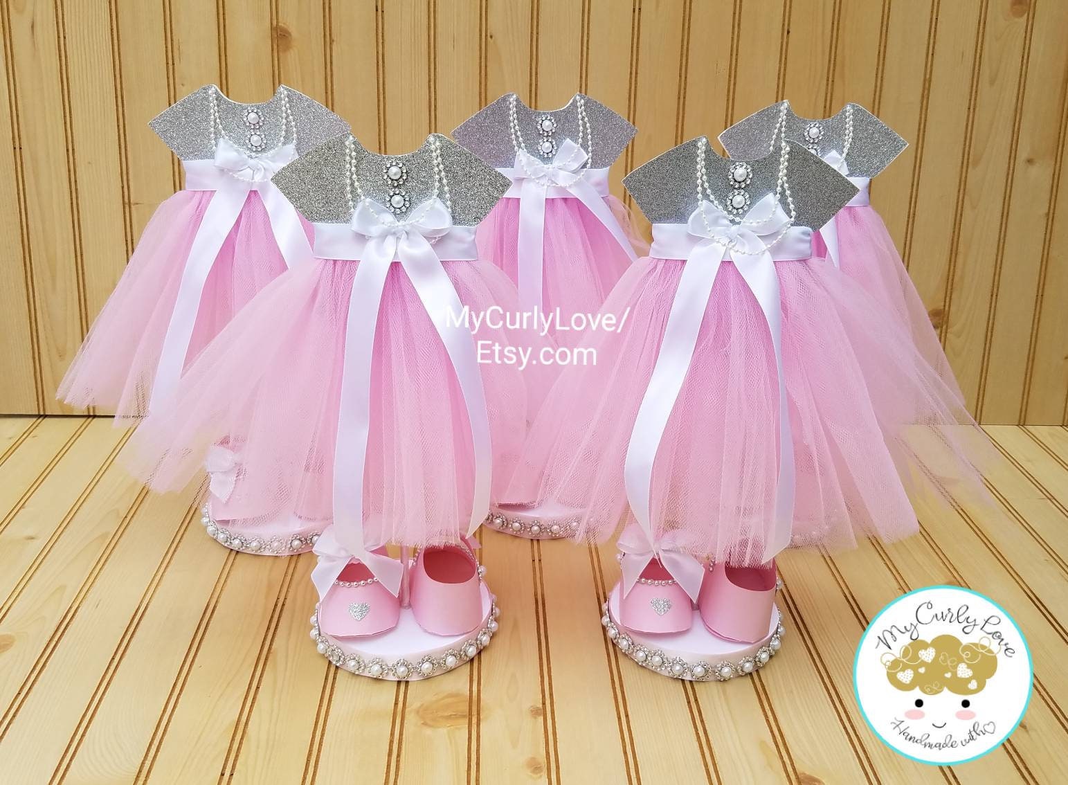 Centro de mesa para niñas / Colores pastel de la ducha del - Etsy México Centro de mesa para niñas / Colores pastel de la ducha del - Etsy México
