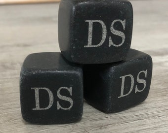 Personalized Whiskey Stones: Engraved Groomsmen Gift