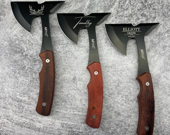 Personalized Mini Axe – Outdoor and camping gift, groomsman gift, throwing, Christmas gift for guys, Father's Day Gift for Dad, gift ideas