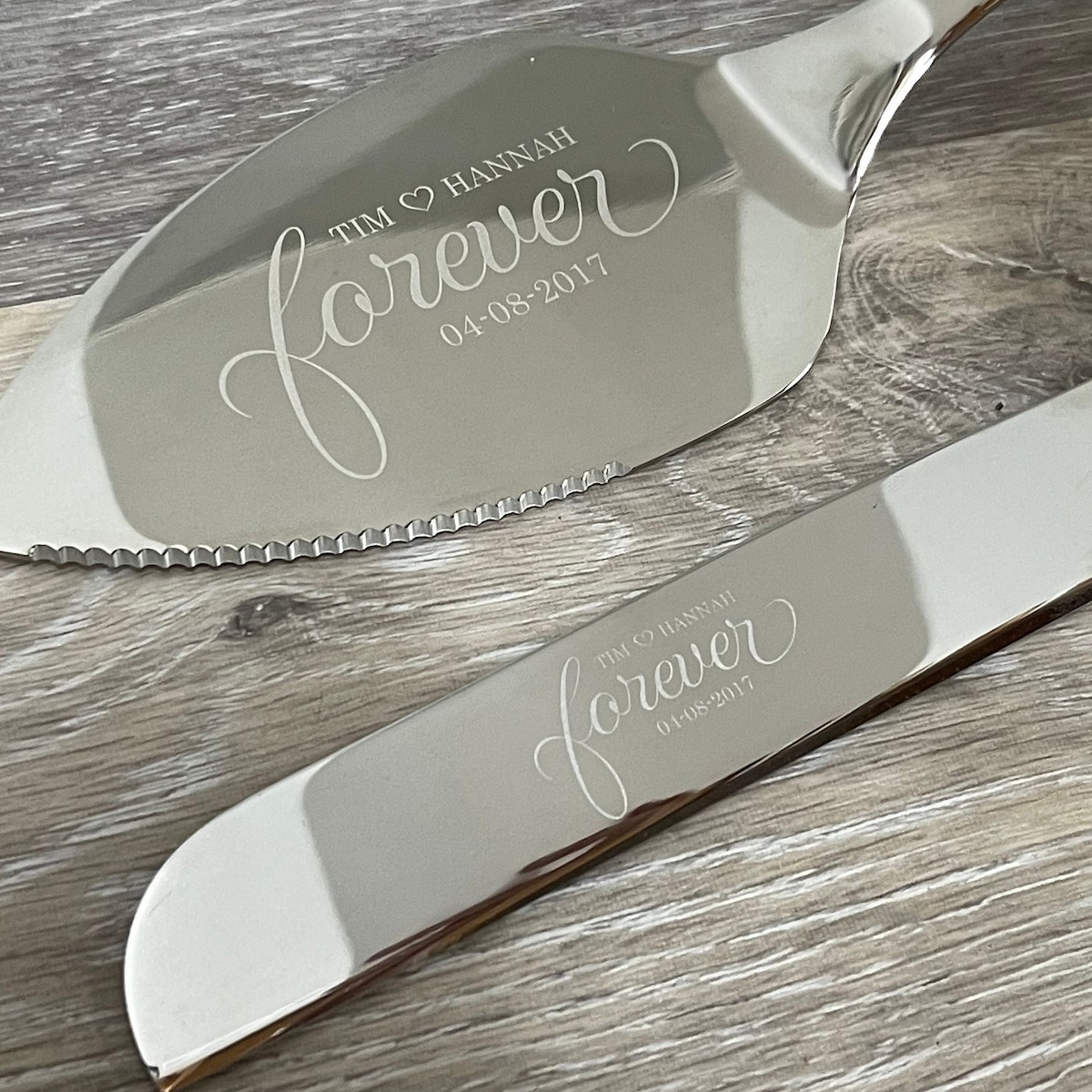 Personalized Cake Knife and Server Set Engraved Wedding Cake Cutting Gift for Couples, Unique Keepsake, Something New - Etsy
