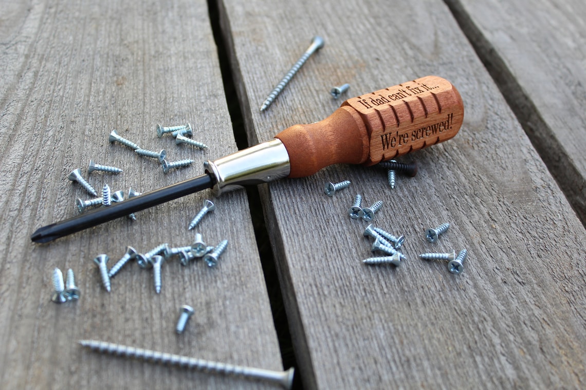 Screwdriver Custom Engraved Father's Day gift Etsy