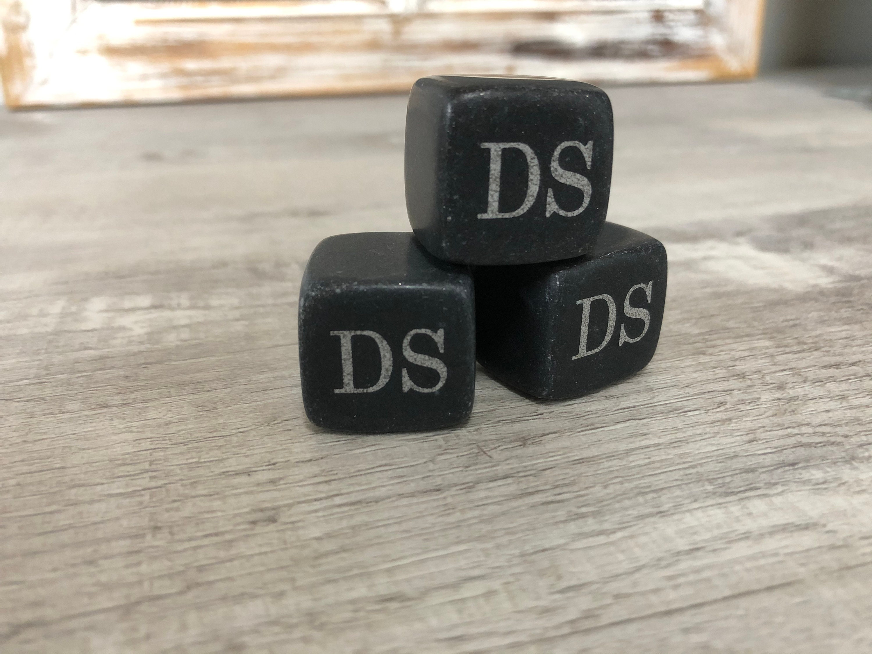 Personalized Whiskey Stones: Engraved Groomsmen Gift