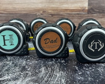 Personalized Tape Measure - Measuring Tape - Father's Day Gift for DIY, Crafters, and Builders - Tools for Him, Gift for Dad and Grandpa