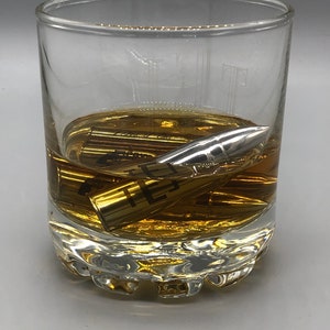 Personalized Bullet Shaped Whiskey Stones Father's Day image 6