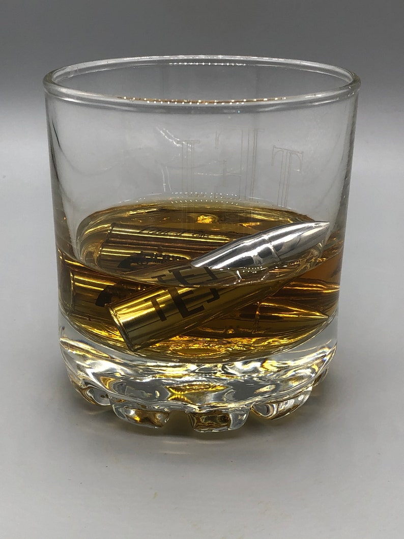 Personalized Bullet Shaped Whiskey Stones Father's Day image 6