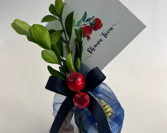Rosh HaSchana Geschenk / Honig und Löffel
