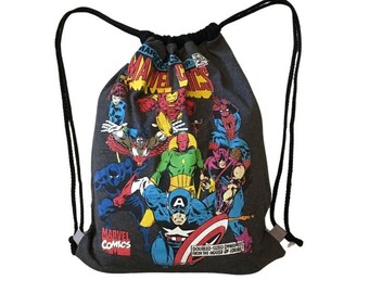 Plecak ze ściągaczem Marvel Comics, plecak ze ściągaczem Marvel Comics, torba ściągająca Marvel Comics, torba ze ściągaczem Marvel Comics, torba ze ściągaczem Marvel Comics, torba strunowa