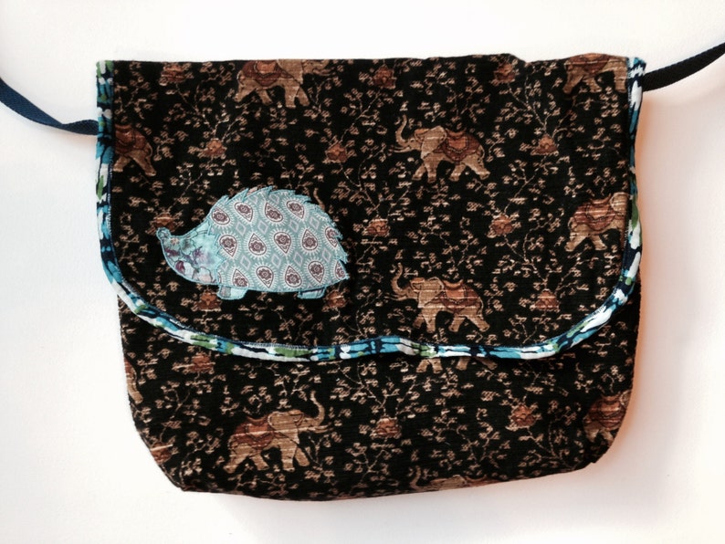 Reversible Messenger Bag Hedgehog
