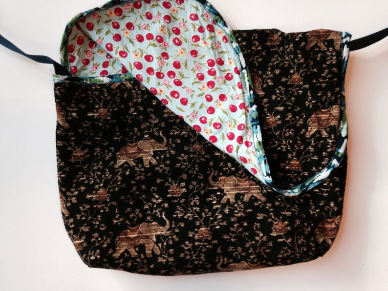 Reversible Messenger Bag Hedgehog