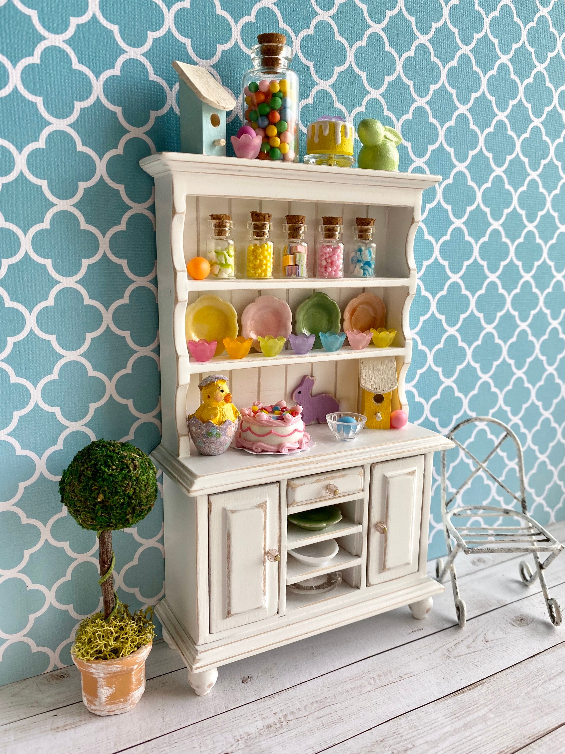 Dollhouse Easter Easter miniatures Dollhouse Etsy