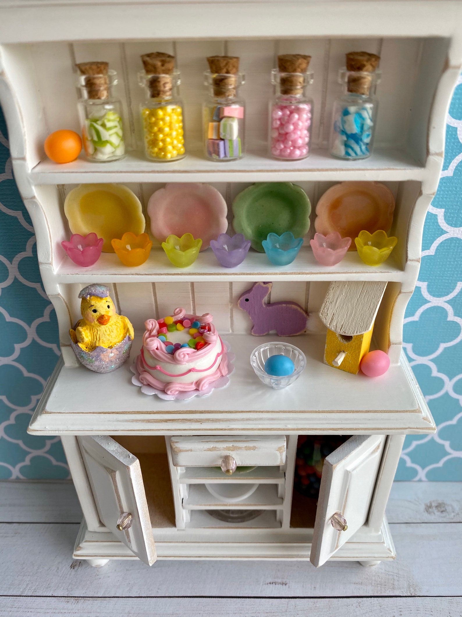 Dollhouse Easter Easter miniatures Dollhouse Etsy