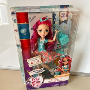 Ever After High Doll, Meeshell Mermaid Doll, Back to School
