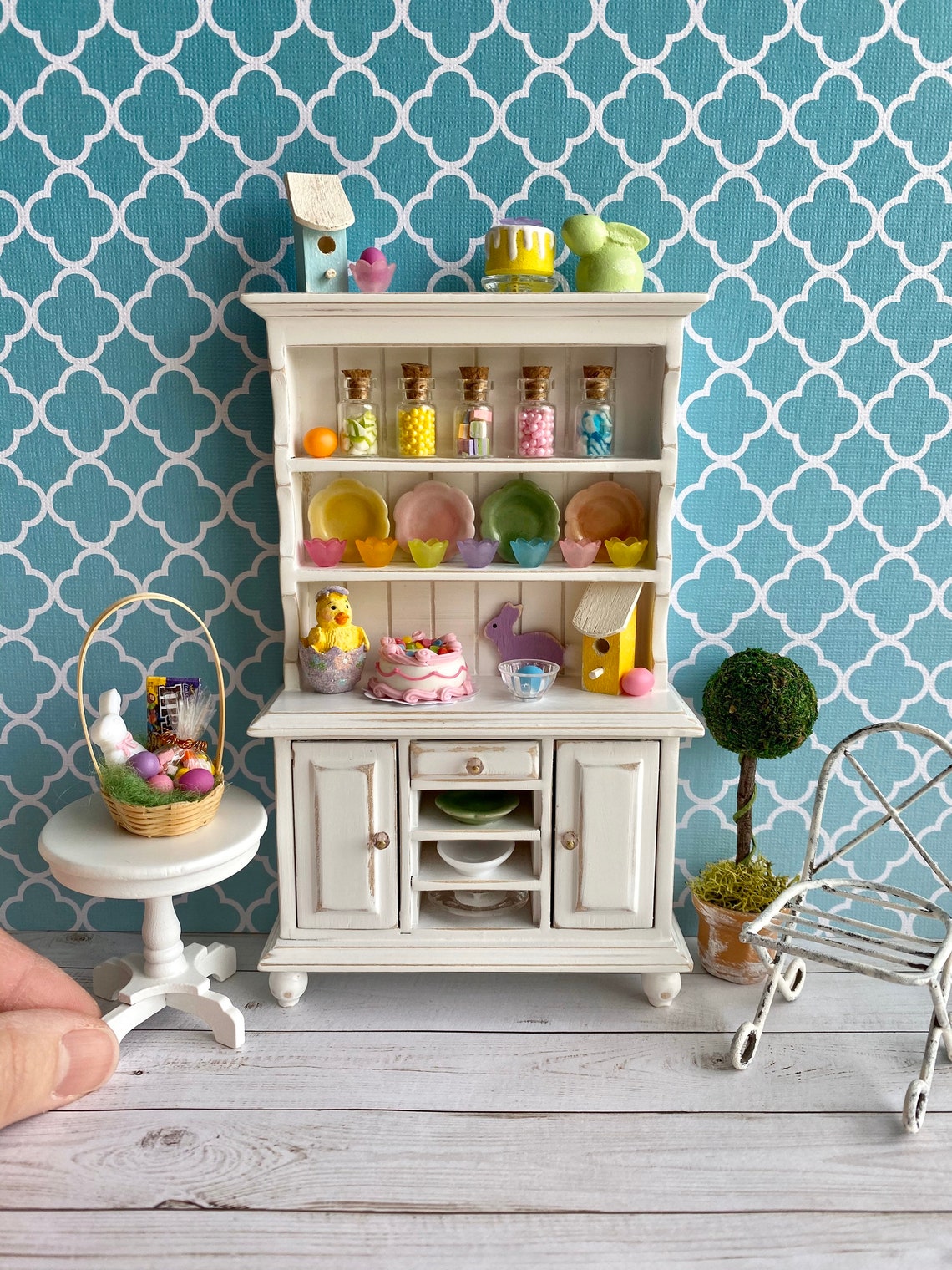 Dollhouse Easter Easter miniatures Dollhouse Etsy