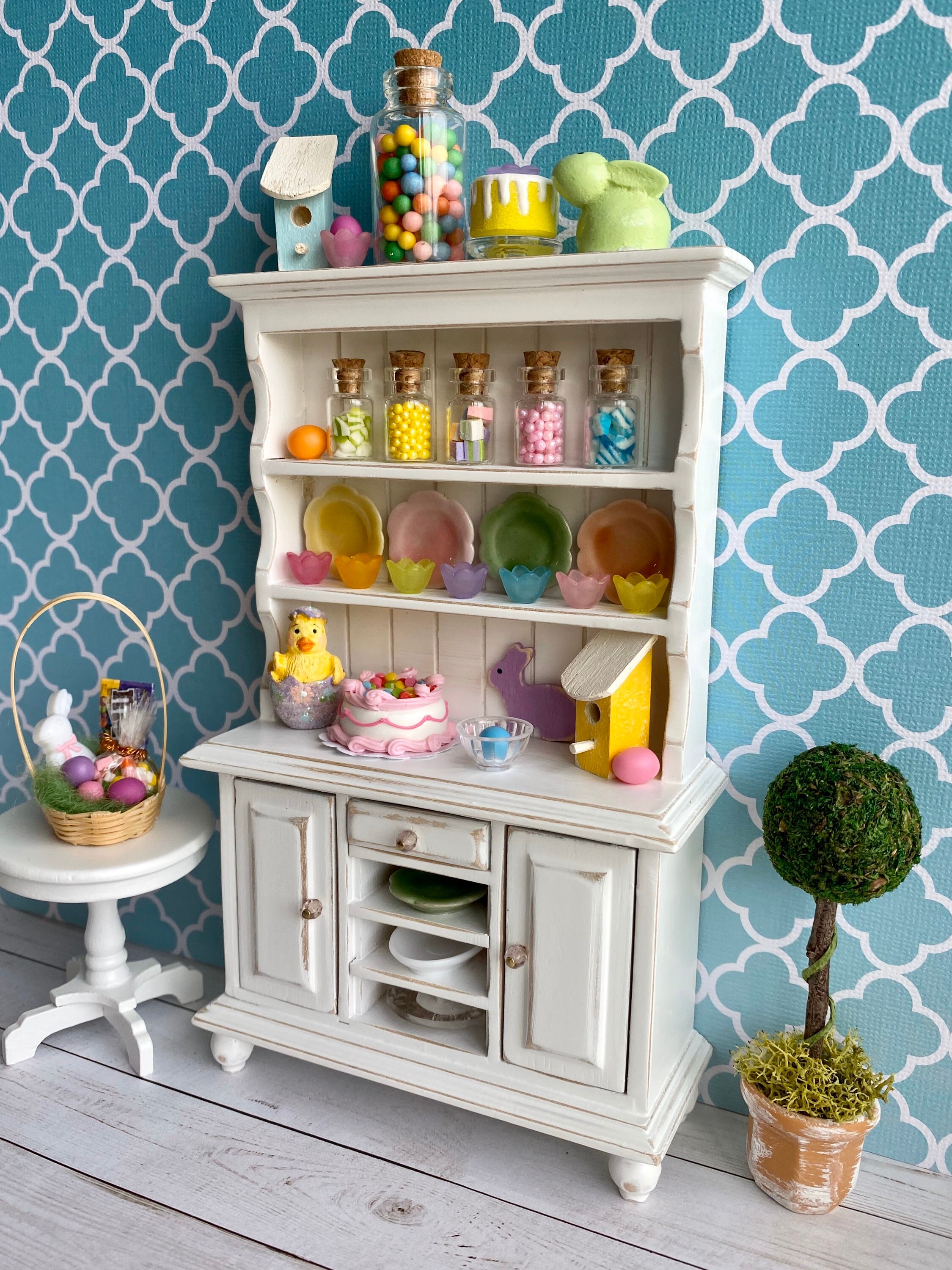 Dollhouse Easter Easter miniatures Dollhouse Etsy