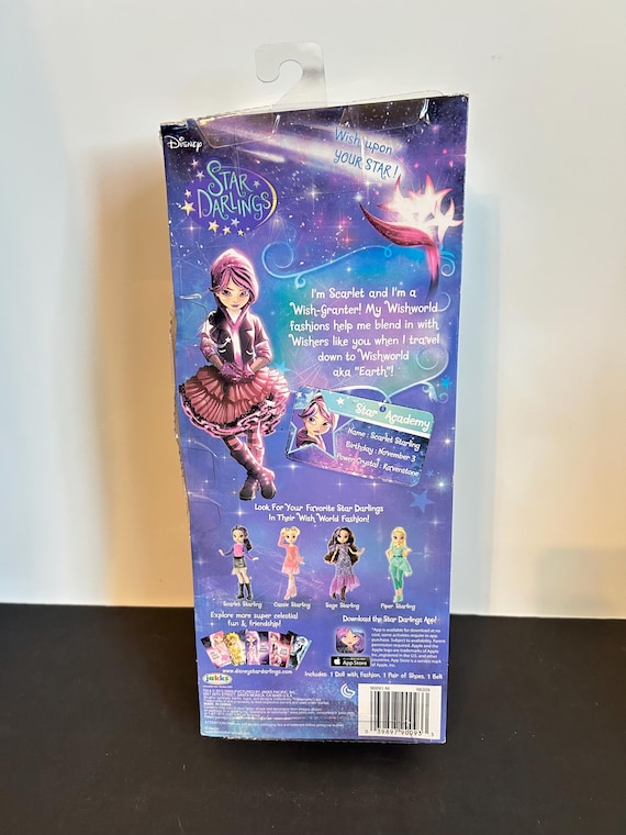 Disney Star Darlings Scarlet Starling Doll, Scarlet Wishworld