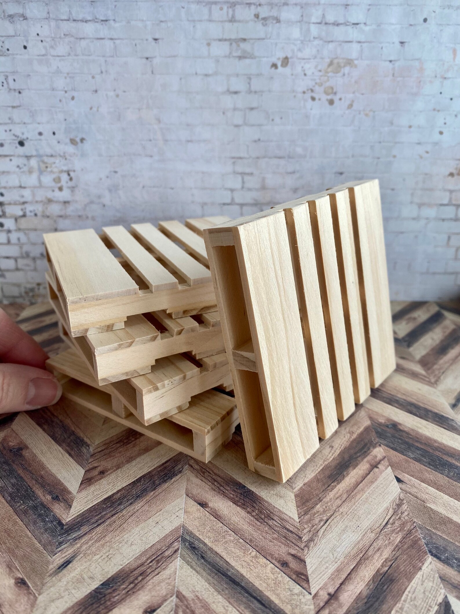 Miniature Pallet Dollhouse Pallet Dollhouse Miniatures Etsy