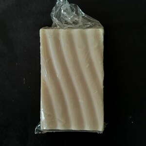 Made to Order Goats Milk Soap, Unscented Soap, Rectangular Soap with Ridges, Bath Soap, Made Upon Ordering, Bar of Soap