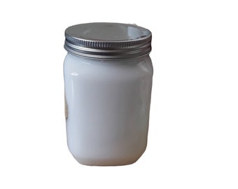 16 oz Scented Shea Butter Body Lotion, Dye Free, White Lotion