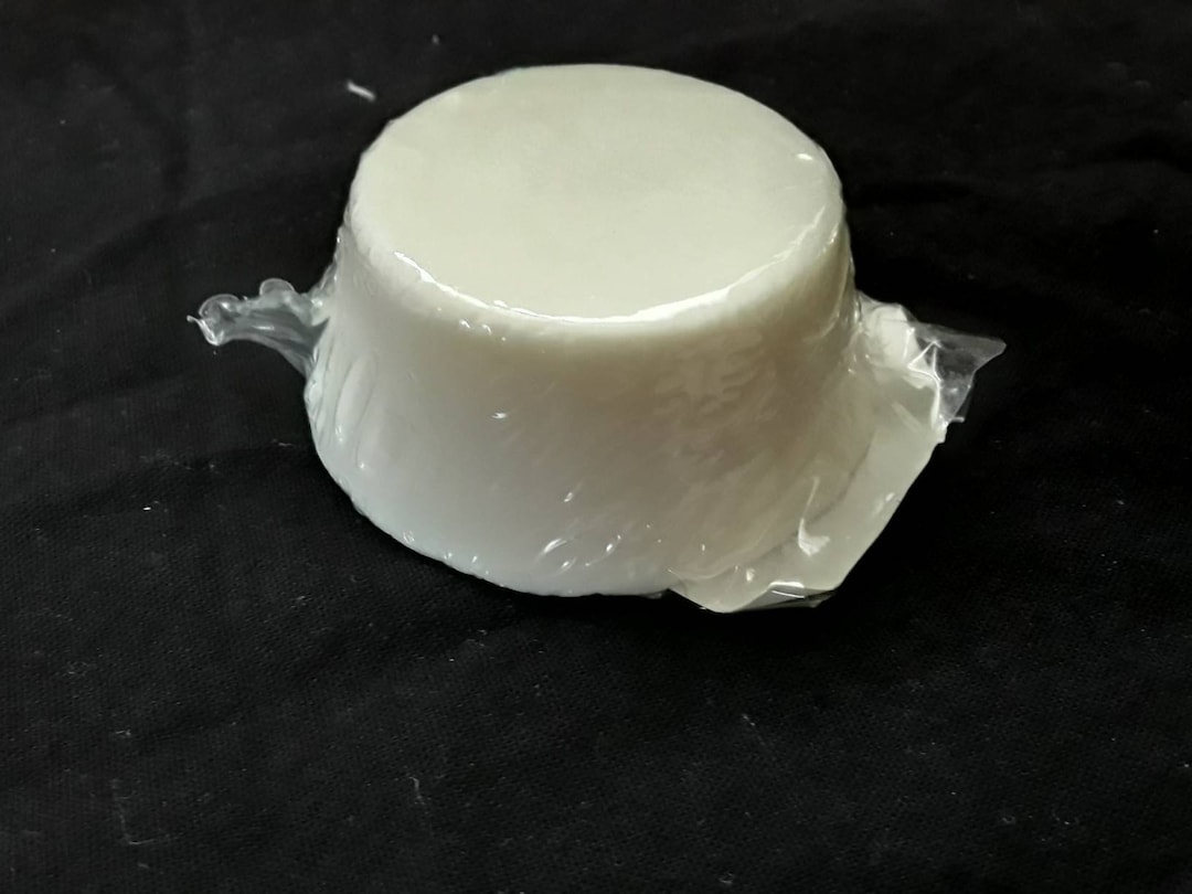 Made to Order 5 Oz. Circular Bar of Blue Agave Scented Goats Milk Soap