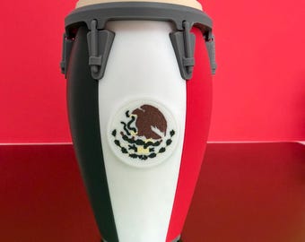 3D Printed Mexican Conga Drum Can holder Fiesta Party Bar Accessory Unique Gift Cooler for 12 oz Cans