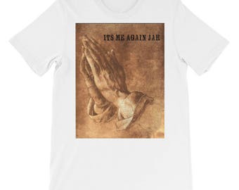 Praying hands Unisex short sleeve t-shirt