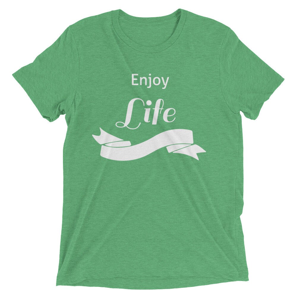 Short Sleeve Enjoy Life Unisex T-shirt - Etsy