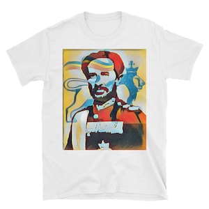 Selassie Lion Art Deco Short-Sleeve Unisex T-Shirt
