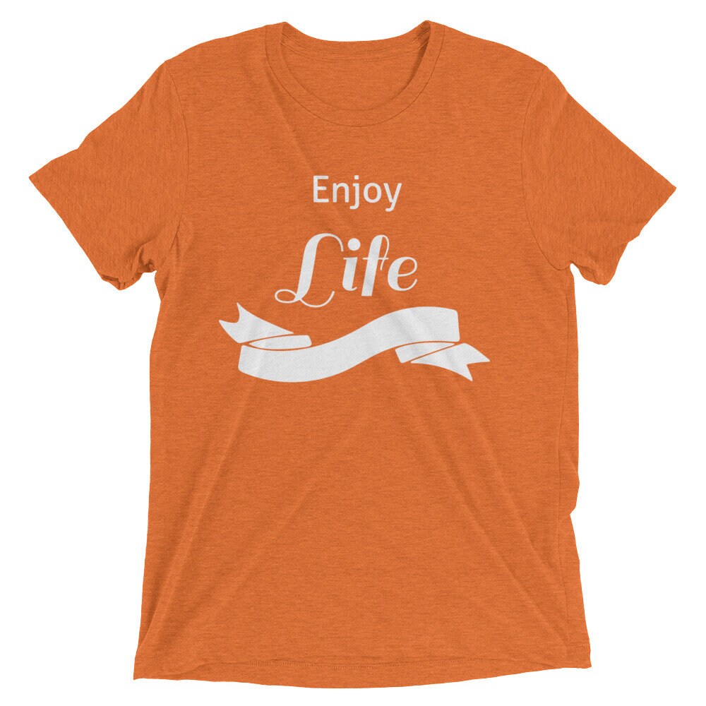 Short Sleeve Enjoy Life Unisex T-shirt - Etsy