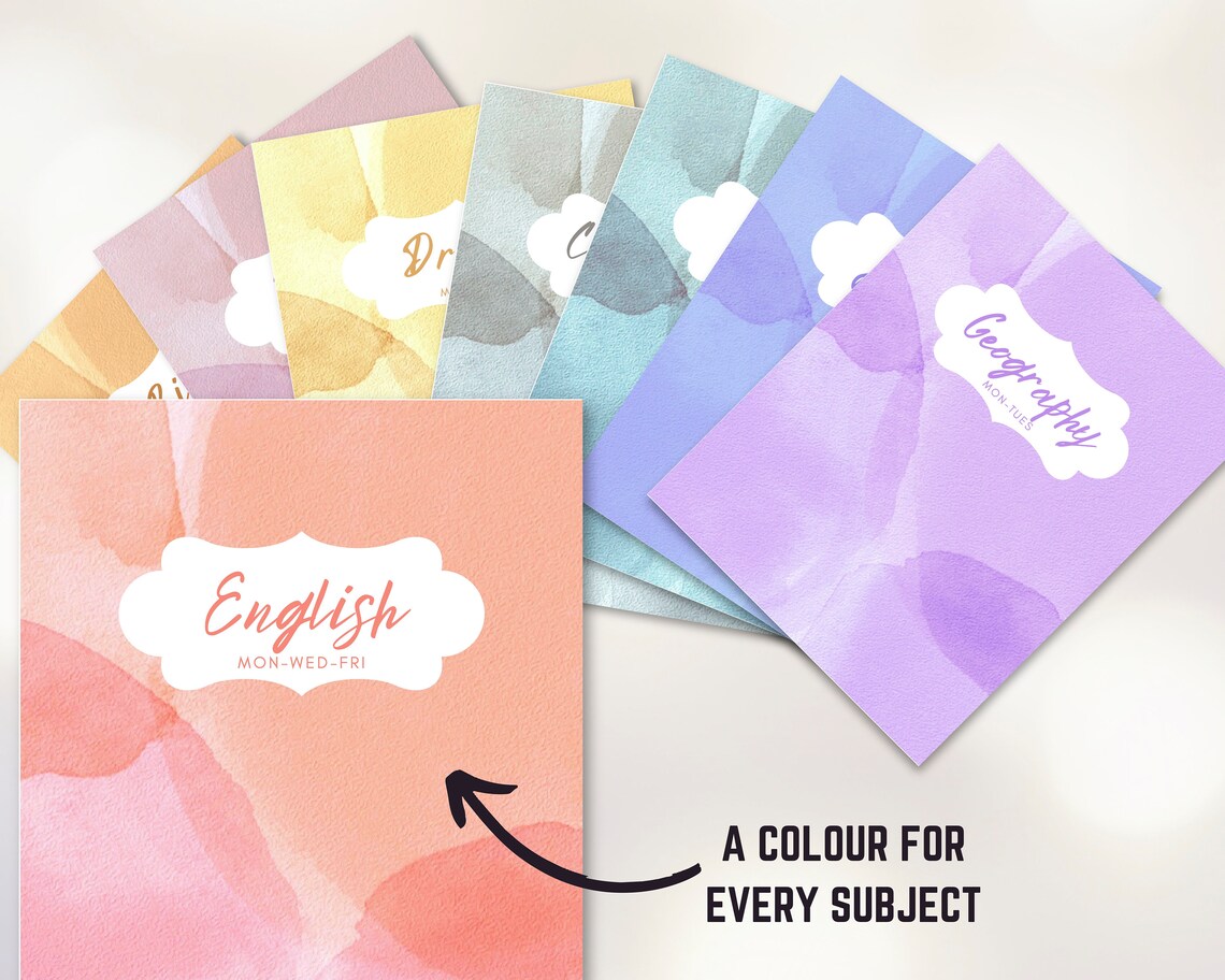 Editable Printable Binder Covers | Binder Cover Template | Binder ...