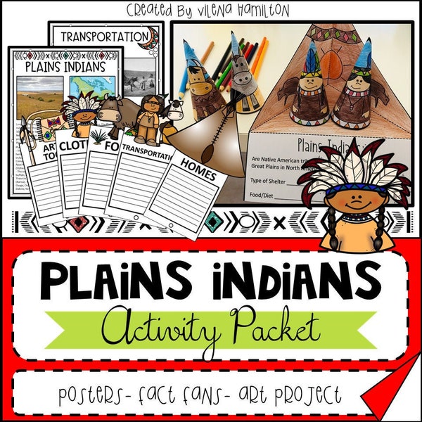 Plains Indians - Etsy