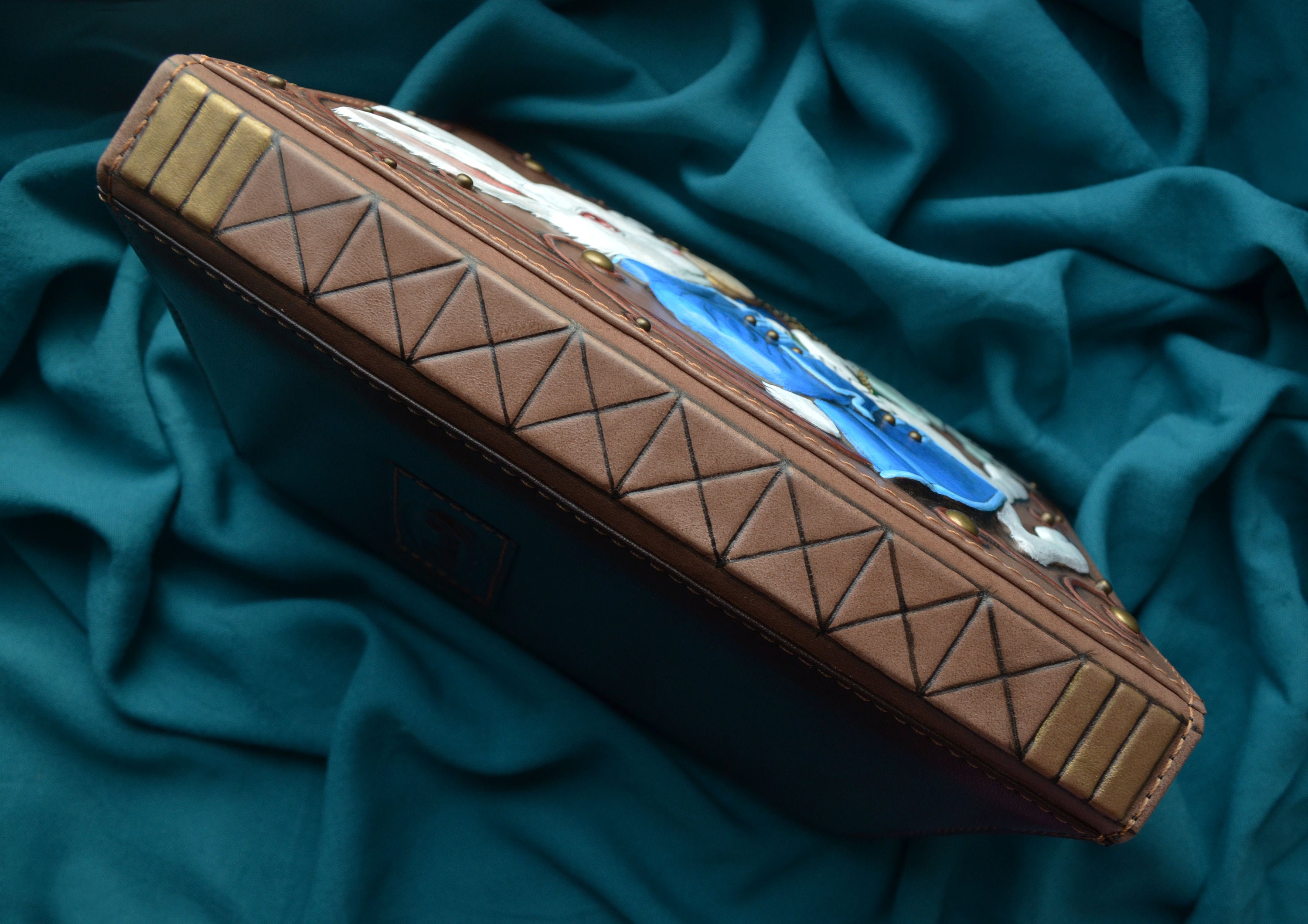 White Rabbit Alice in Wonderland Leather Notebook Journal - Etsy