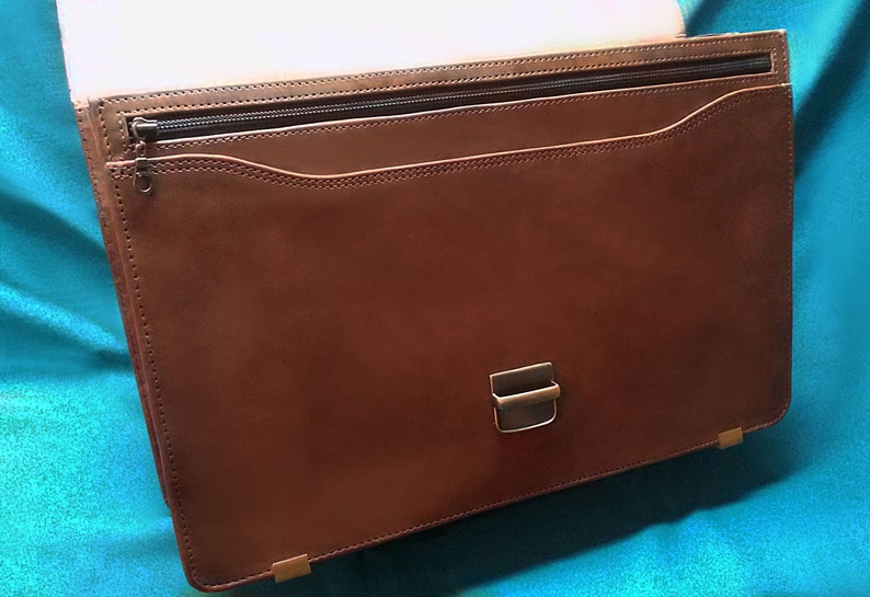 Monogram briefcase for women Personalized briefcase women Etsy