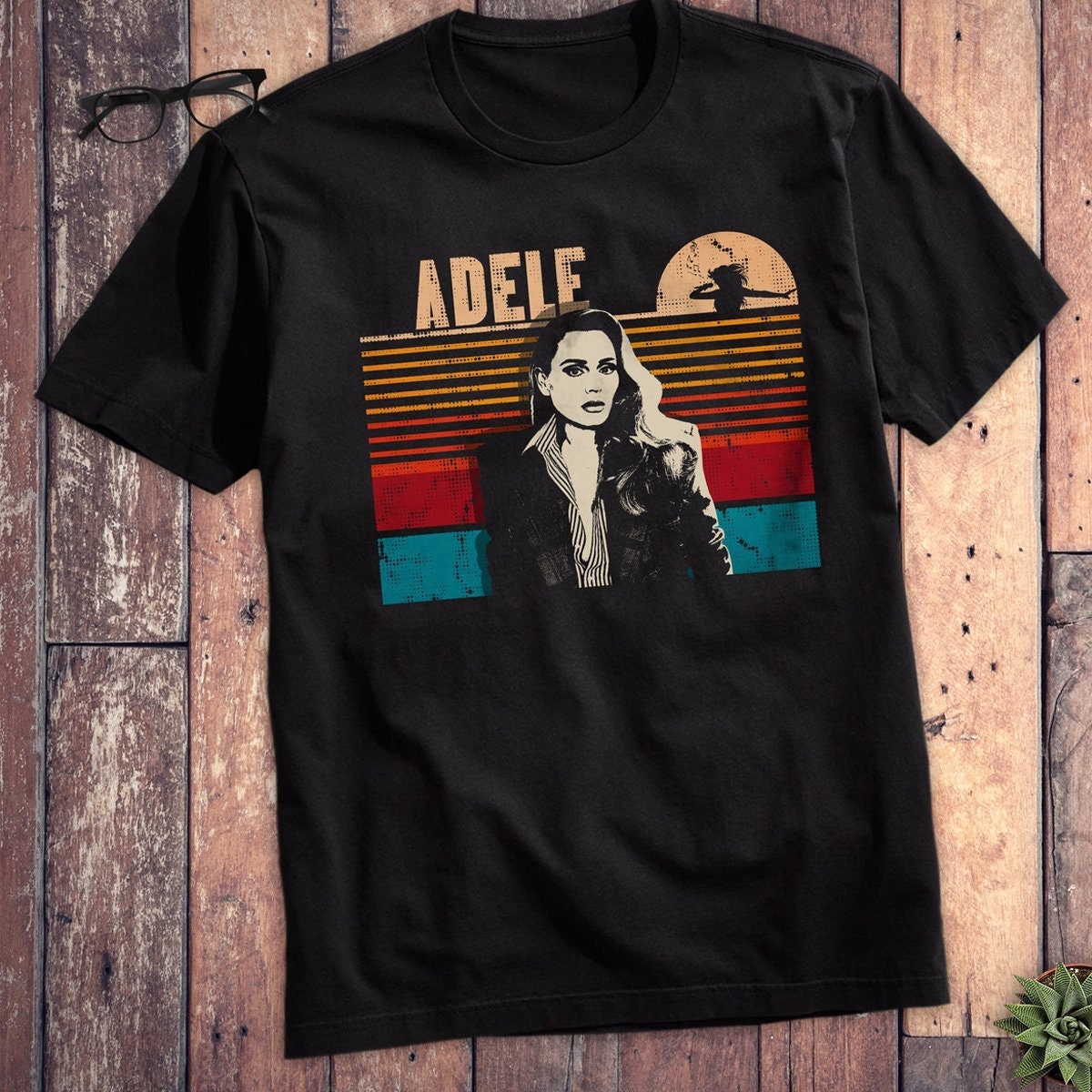 A-de-le Pop Singer Retro Hoodie | Ad-ele Fans Unisex Shirts