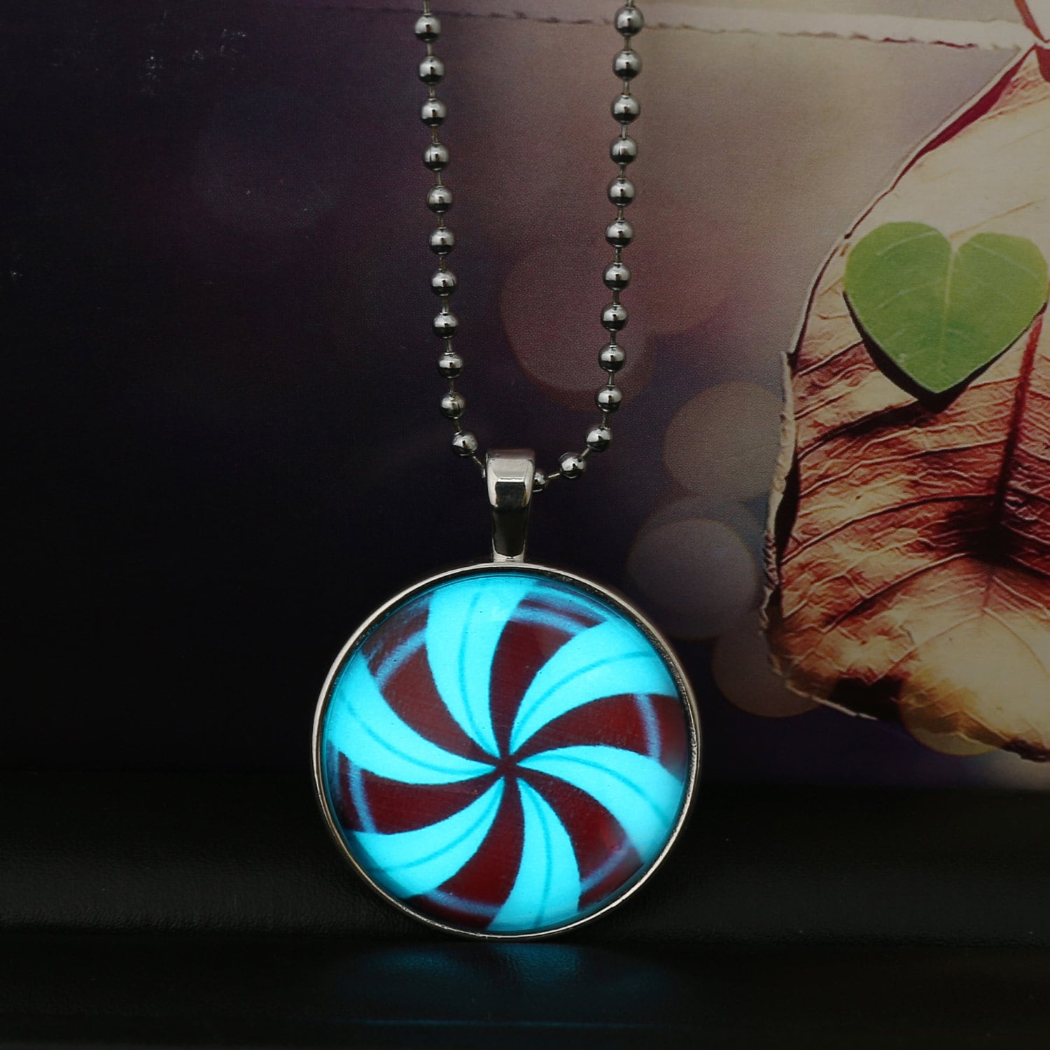 Glowing Christmas Ribbon Necklace Kit glow in the dark  Etsy
