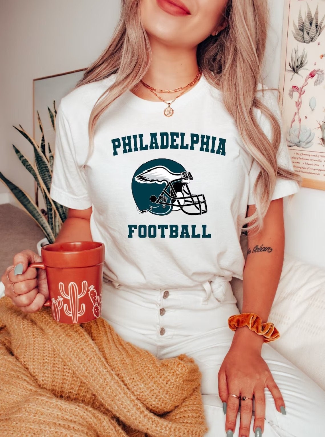 Discover Philadelphia Football T-Shirt \ Sweatshirt, Eagle Sweatshirt, Vintage Style Philadelphia Football Shirt