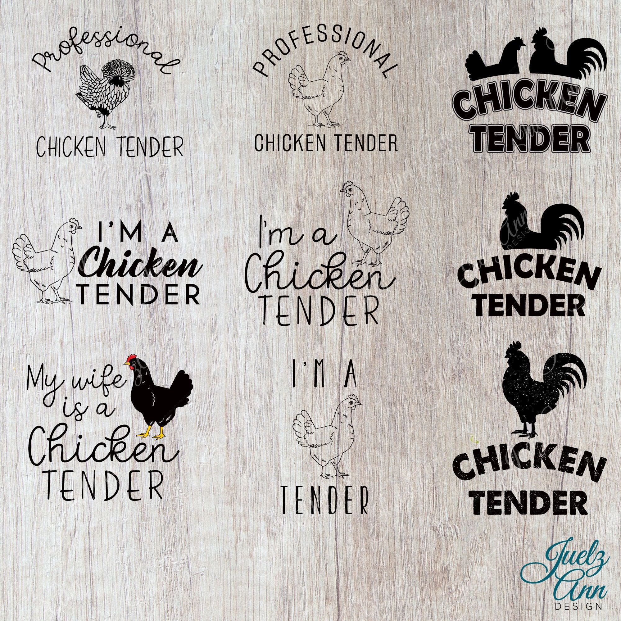 Chicken Tender BUNDLE, SVG, Chicken Tender Png, Digital Download, for