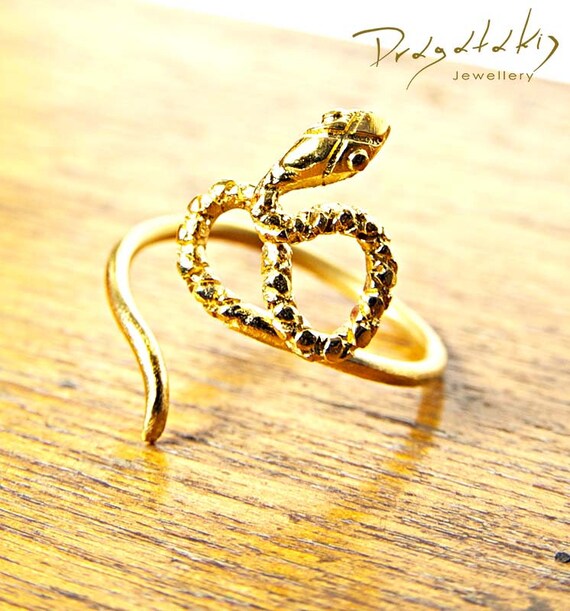Etsy snake shop ring