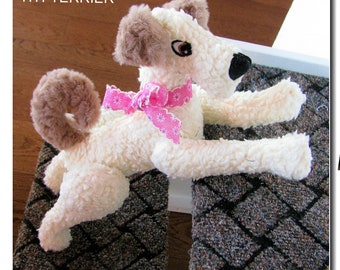 ITH Embroidery file Dog Terrier Comforter Stuffie, Hoop 8x12"