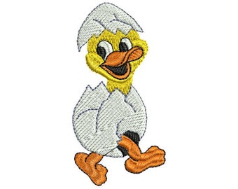 Embroidery design duck, cartoon donald duck, embroidery baby duck, instant download, machine embroidery, machine patterns