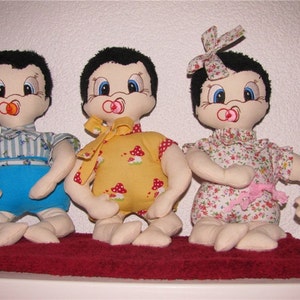 ITH Stuffie Doll, embroidery designs rag doll, embroidery,  machine embroidery, instant download,  ITH-file Doll