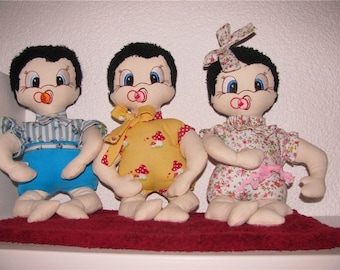 ITH doll ITH pop baby, baby, ITH machine borduurwerk patronen pop