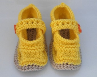 Baby Booties crochet and knitting pattern. PDF digital download, Summer shoes, Baby knits, Quick knits, Shoe pattern, Baby shoes, Kids