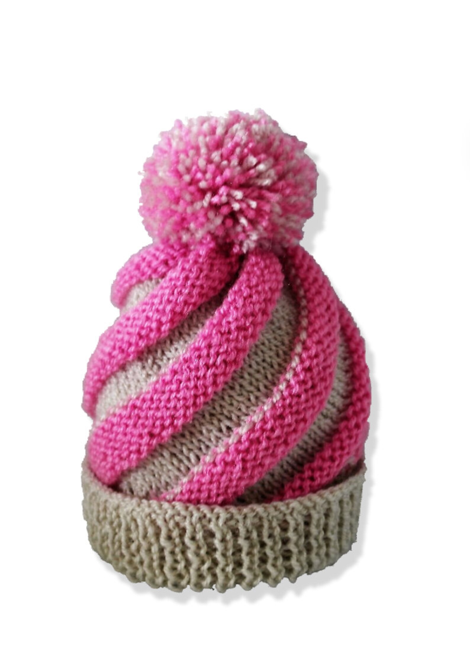 Baby Swirl Hat Knitting Pattern Instant Download Baby Etsy Australia