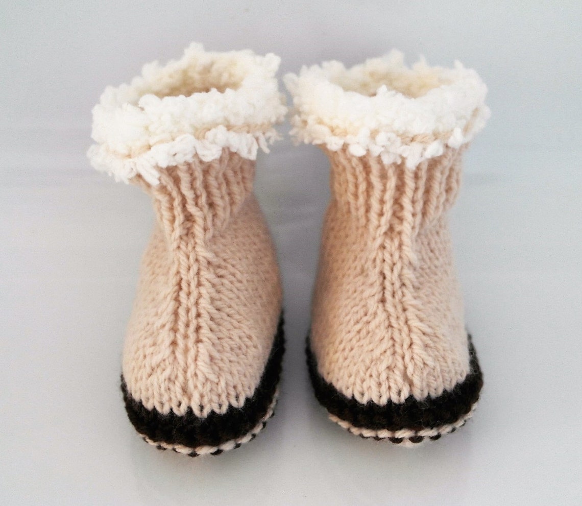 3 Pattern Deal UGG Knitting Pattern Baby Booties Baby Boy Etsy
