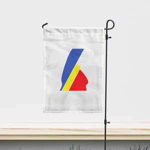 Peoria, Illinois USA Garten Flagge | Größe - 12&quot;x 18&quot; | Doppelseitiger einzigartiger Designdruck | Hochwertige Materialien | Hergestellt in DER EU