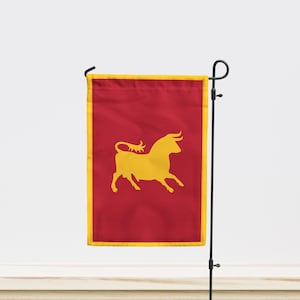 Ceasars Legion Garden Vlag | Grootte - 12 "x 18" | Dubbelzijdige unieke design print | Hoogwaardige materialen | Gemaakt in de EU