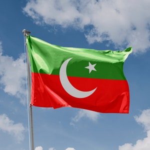 Unofficial Flag of the Pakistan | Unique Design Print | High Quality Materials | 5 sizes | Made in EU